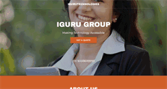 Desktop Screenshot of igurutechnologies.com